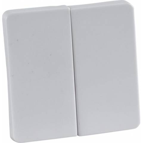 Schneider 213504 Double flapper pure white