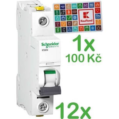 Schneider A9F03110P Istič 1P 10A B balenie 12ks