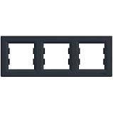 Asfora EPH5800371 Triple frame anthracite