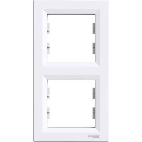 Asfora EPH5810221 Double frame vertical white