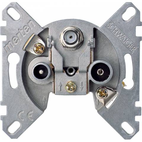 Merten MTN466097 Mechanismus für TV-R-SAT-Antennenbuchse