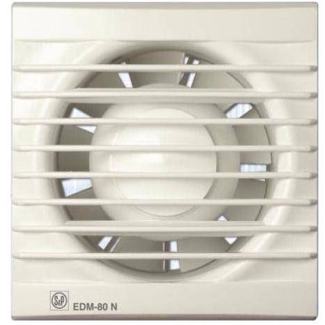 Soler & Palau SP110100000 Axial bathroom fan EDM-80N