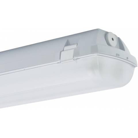Vysokoteplotné žiarivkové svietidlo do 55 °C TREVOS 96565 montáž na stenu alebo strop