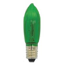 Vianočná žiarovka E10 3W 23V zelená