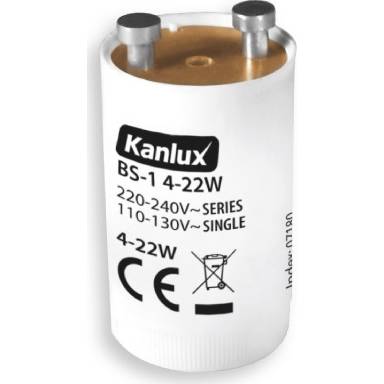 Kanlux 07180 BS-1 4-22W - Startér do zářivek