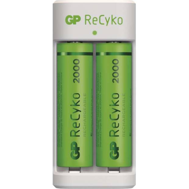 GP Batteries B51214 Nabíječka baterií GP Eco E211 + 2× AA ReCyko 2000