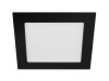 Čtvercové vestavné LED svítidlo 6W DOWNLIGHT CCT SQUARE IP44, černá barva